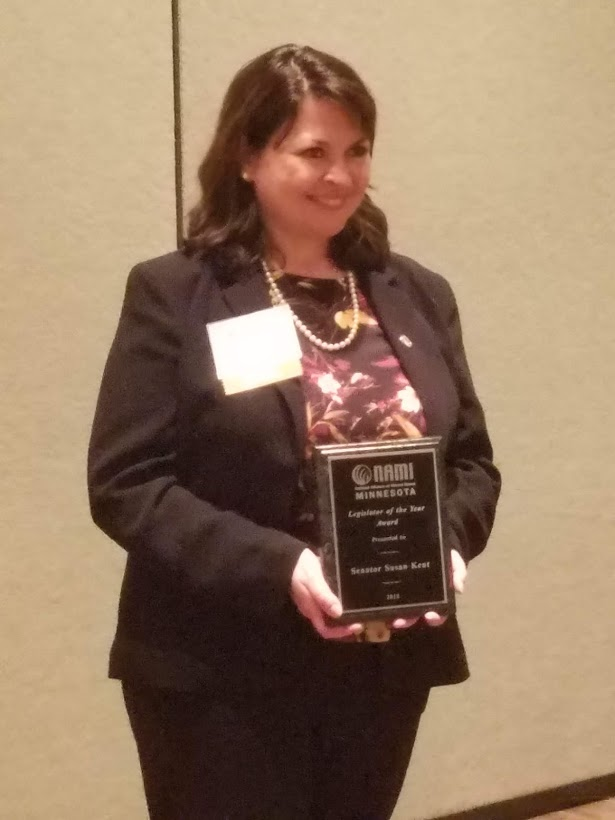 Susan Kent NAMI Legislator of the Year 2018