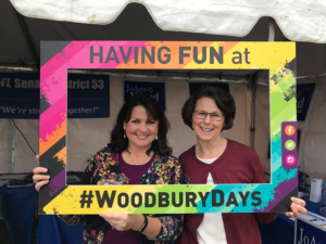Woodbury Days with Senator Susan Kent and Representative Joann Ward, 2018